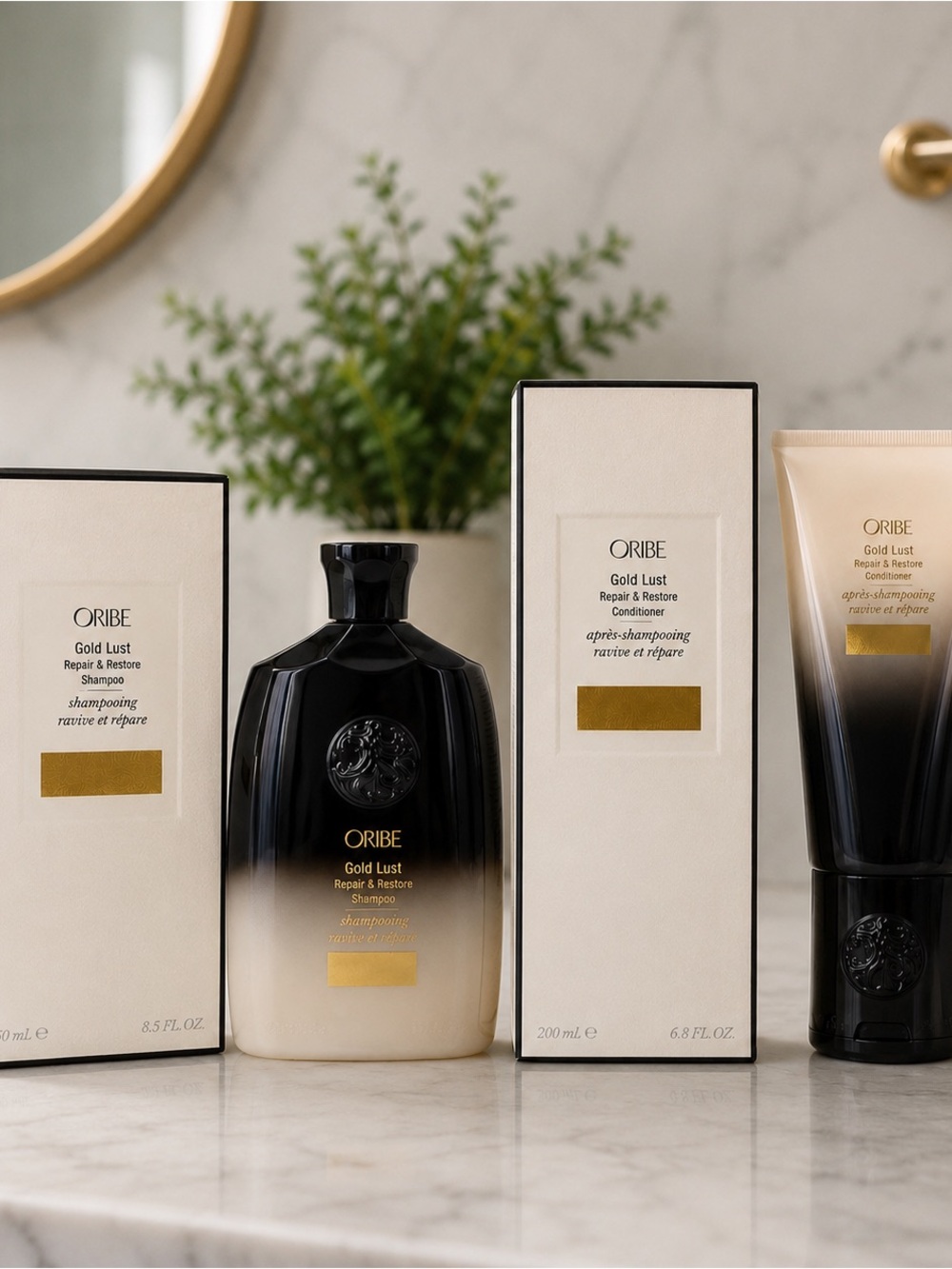 Oribe Gold Lust Repair & Restore Shampoo & Conditioner Duo NIB Sealed